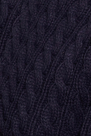 Cardigan blu navy d'ispirazione nautica