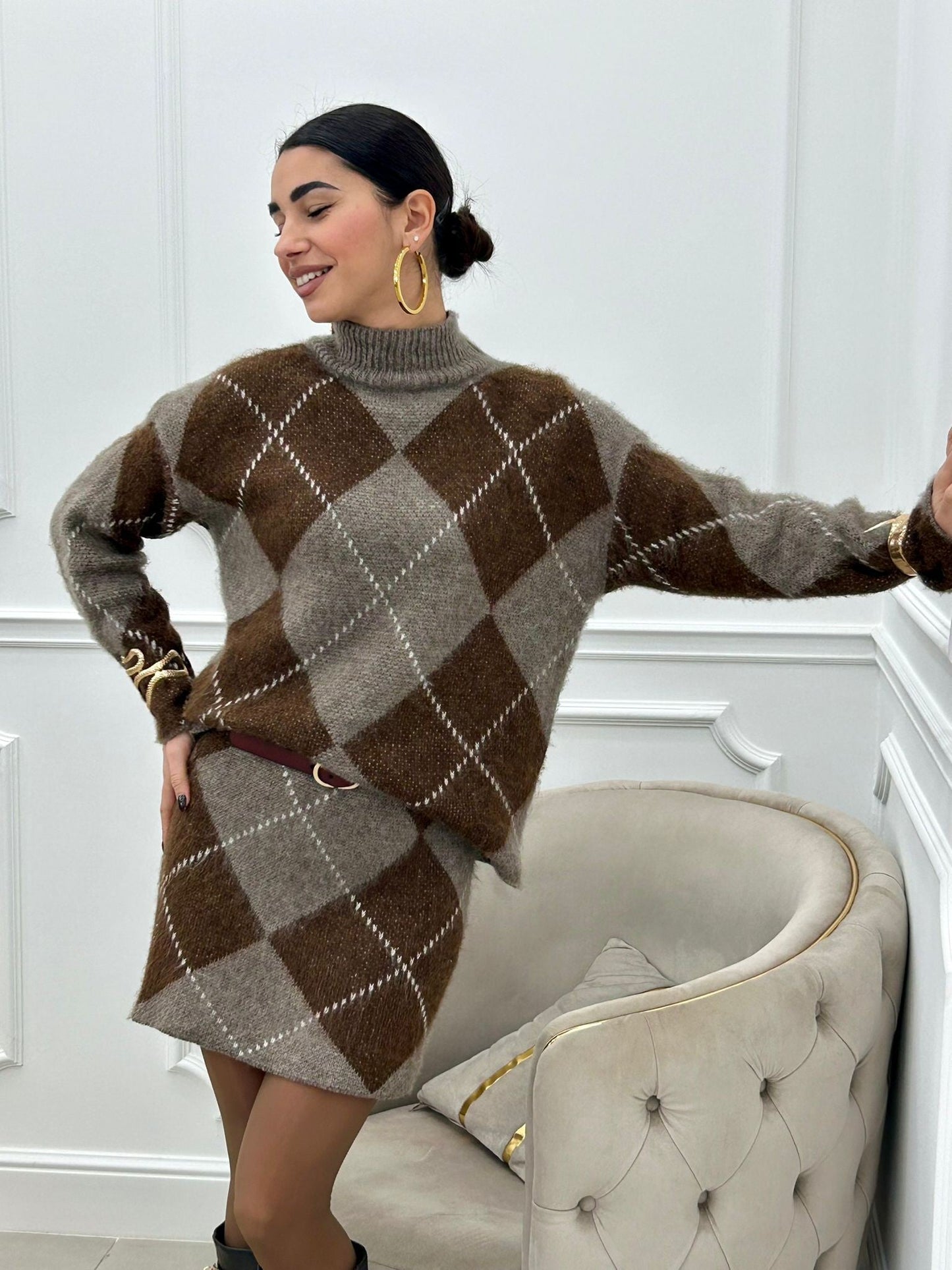 COMPLETO LANA CHIC NUOVO AI26