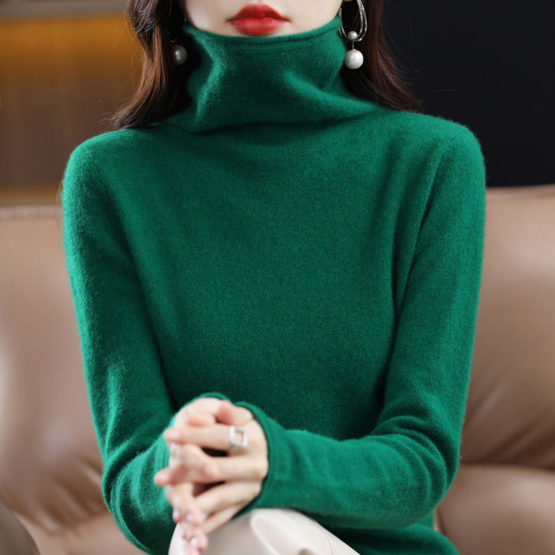 Ethelinda - Elegante maglione a collo alto per donne 