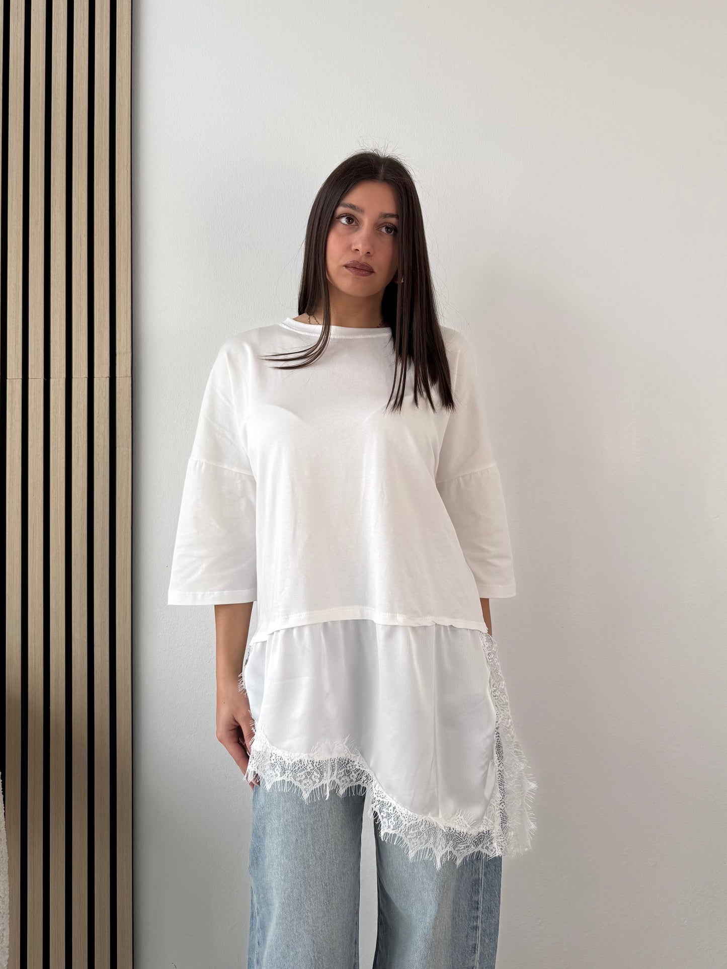 T-shirt in pizzo TREND