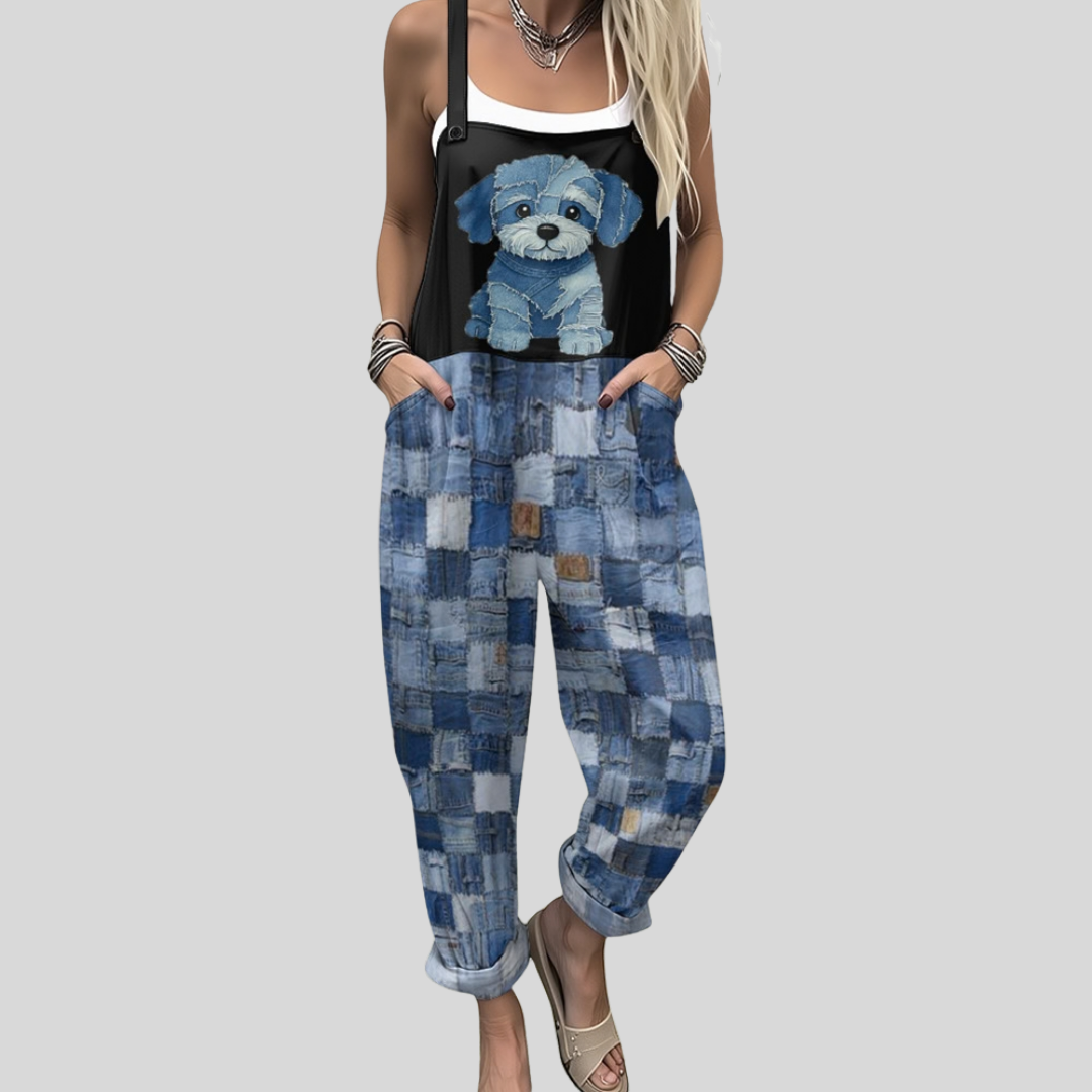 Dungarees, light and happy