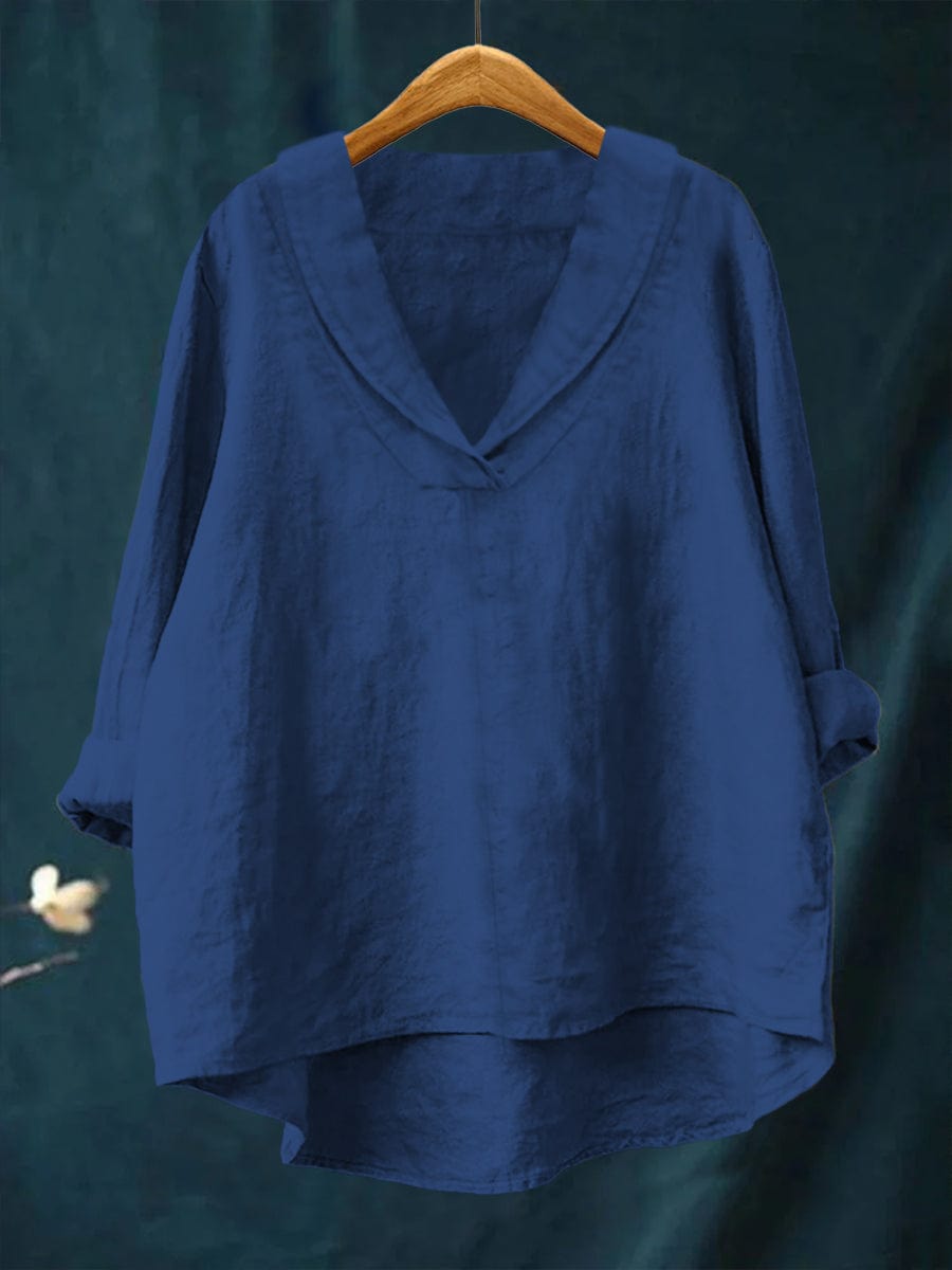 Samantha | Elegante camicia estiva in lino