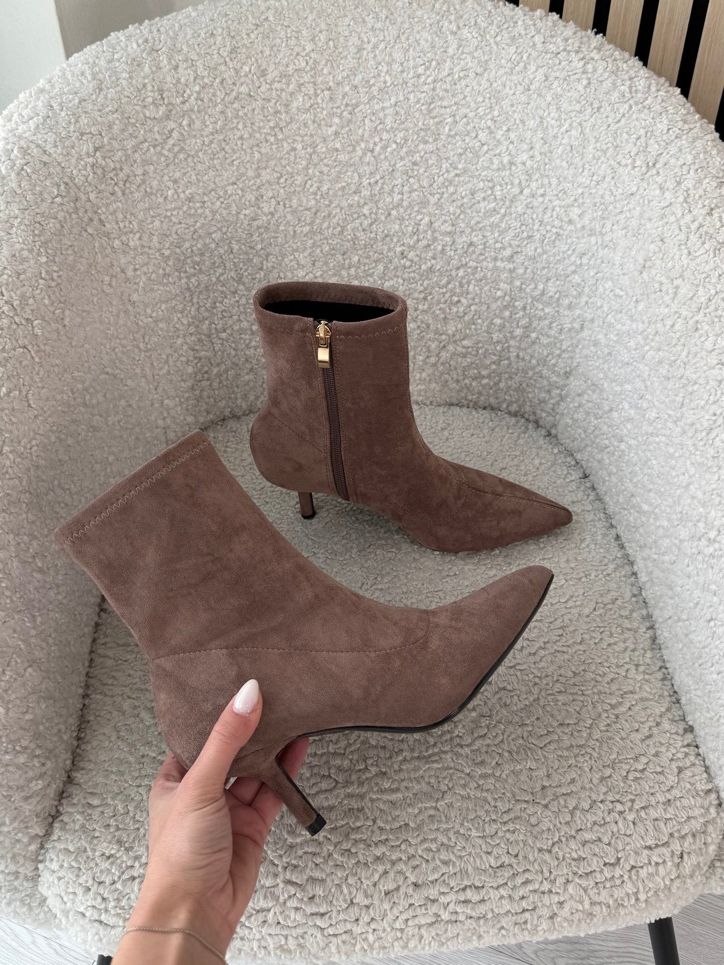 Ankle Boot in Suede