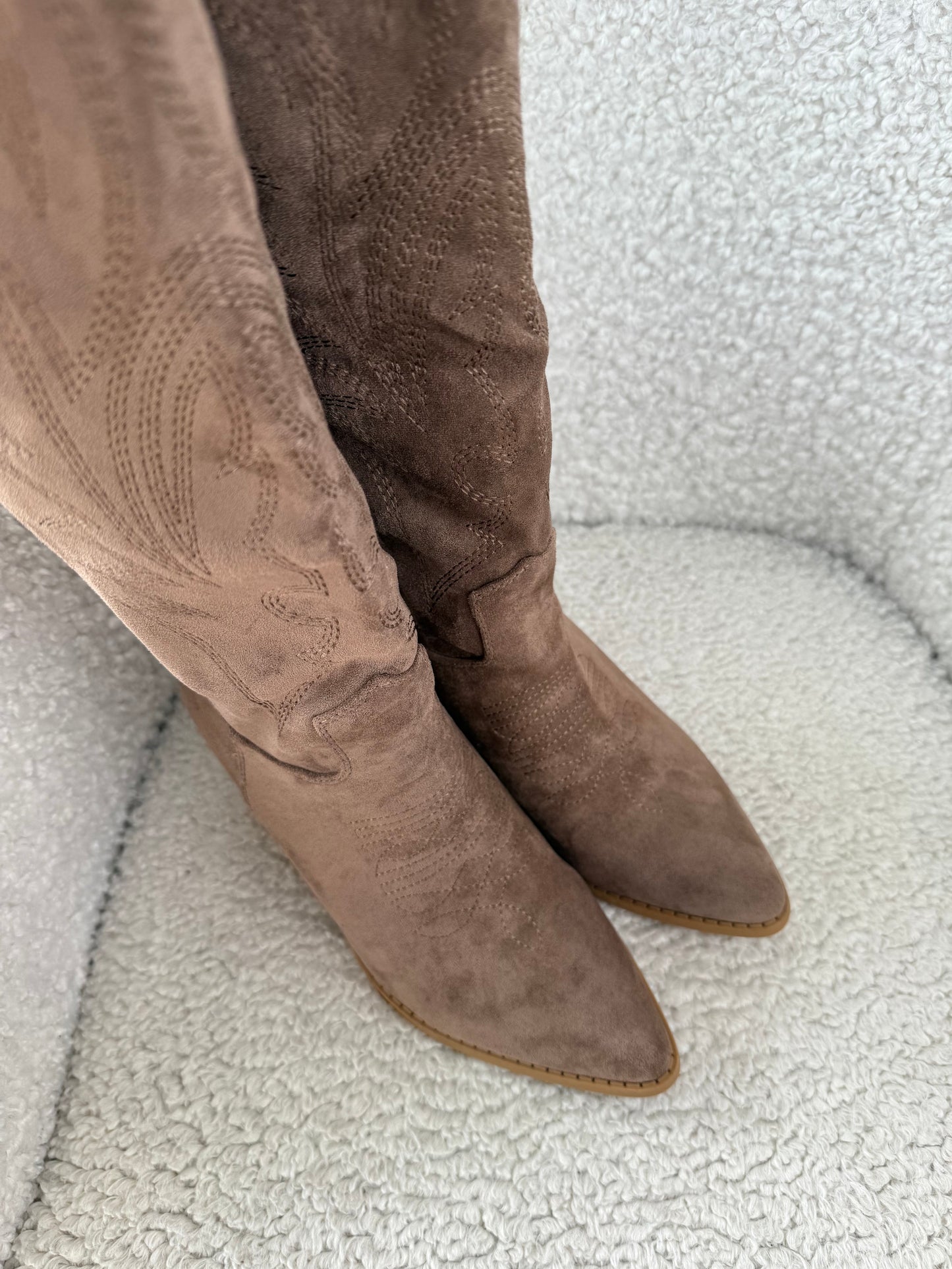 Stivale texano color kaki