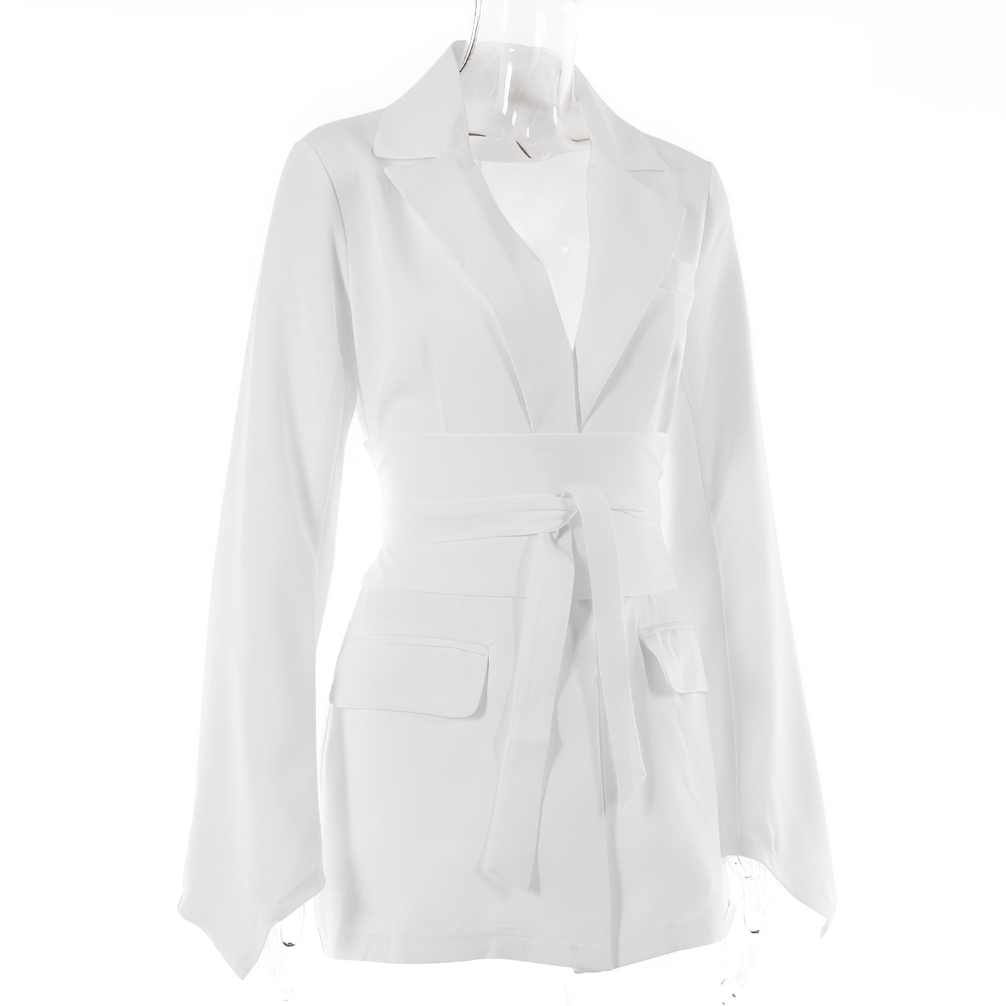 Malvina - Casula Blazer con cintura per donne