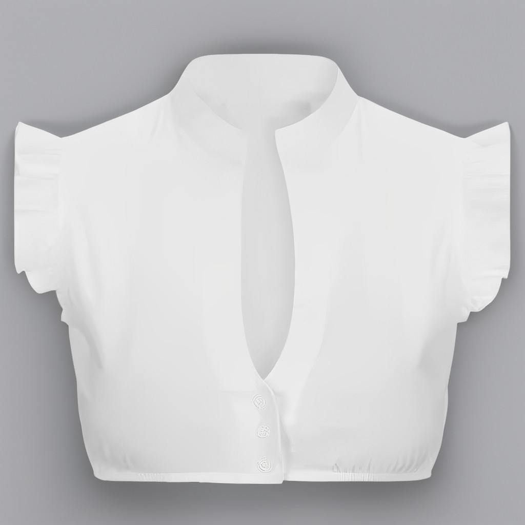 Abegail - Elegante camicetta a maniche corte per donne