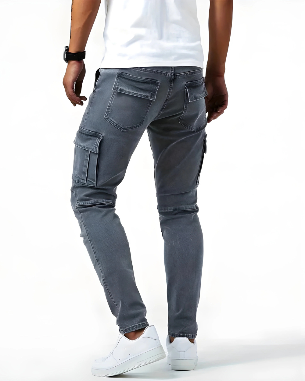 Martino™ | Pantaloni cargo elasticizzati Marino