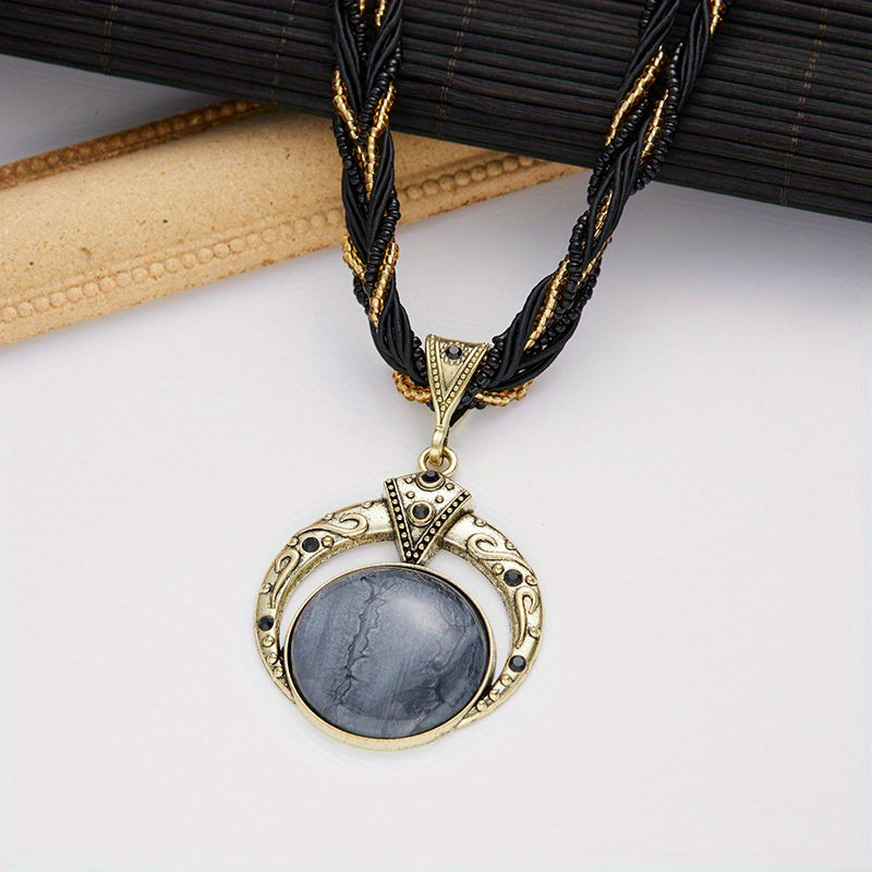 Collana con pendente boho
