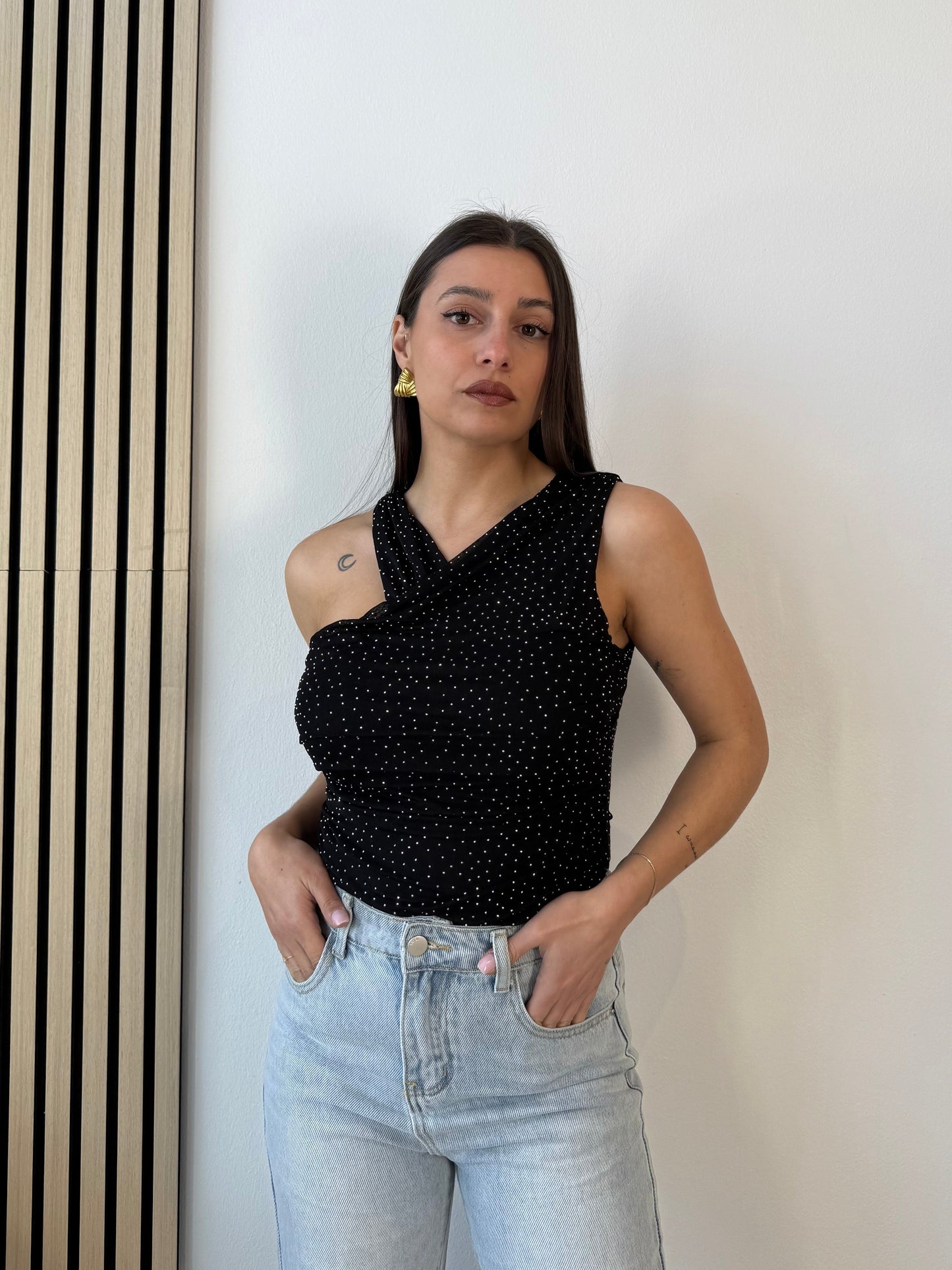 Top in Strass
