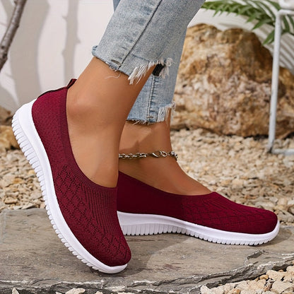 Sofina | Breathable Women's Slip-On Sneakers – Comfort for Sensitive Feet