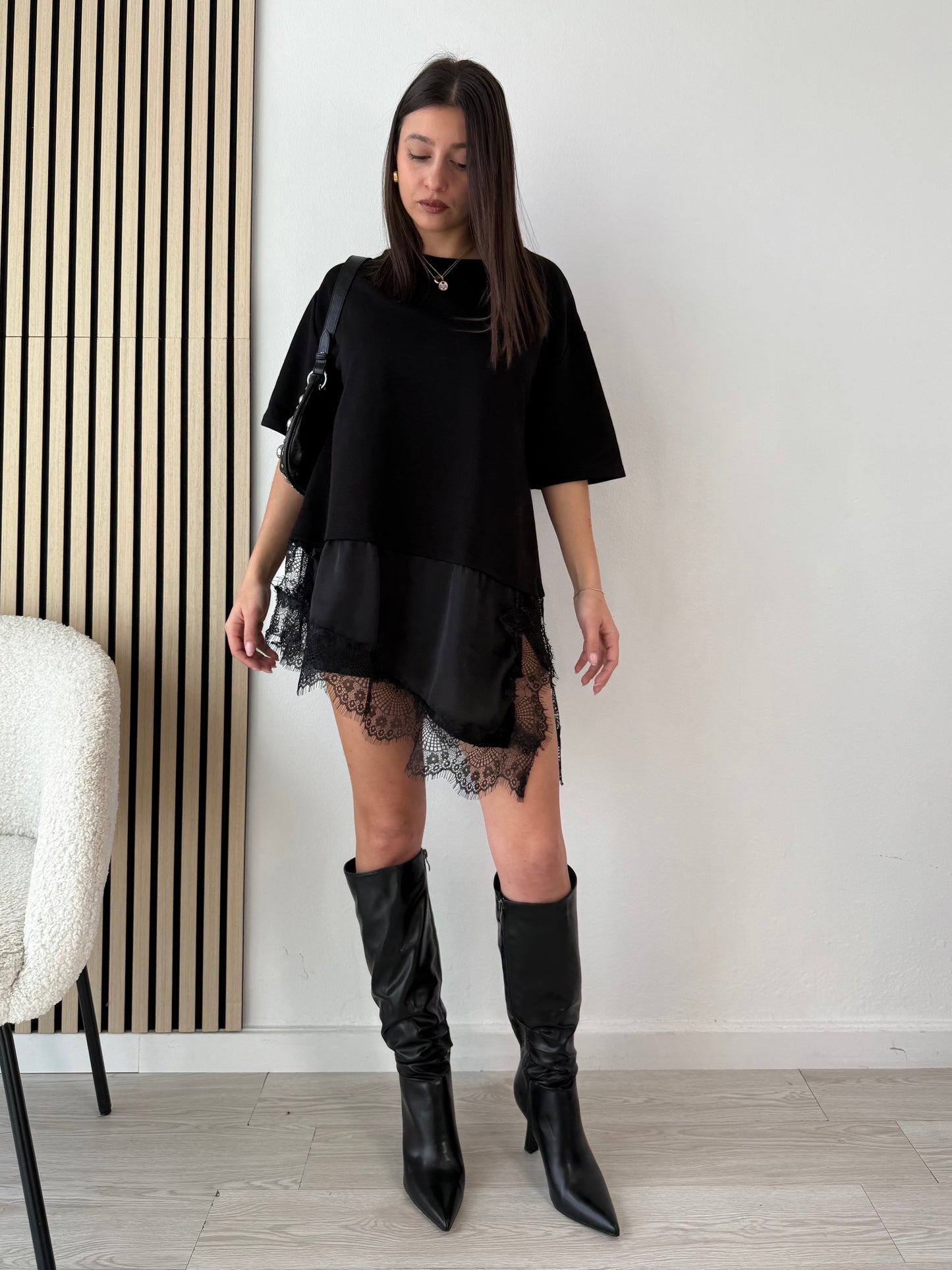 T-shirt in pizzo TREND