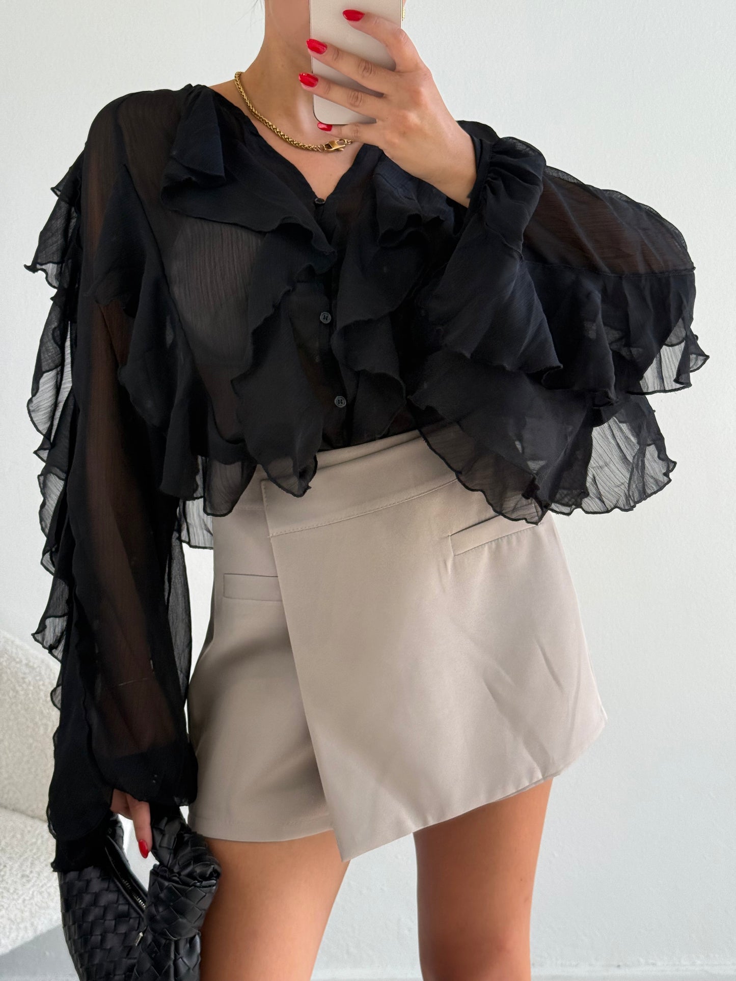 Pantaloni/gonna salva-look