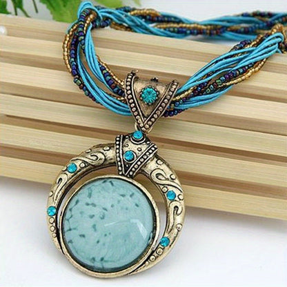 Collana con pendente boho
