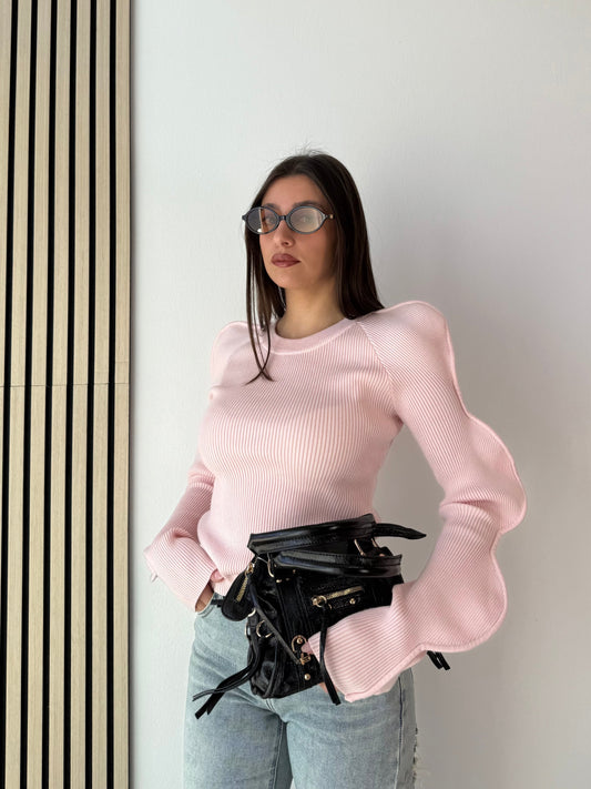 Maglia WAVES rosa