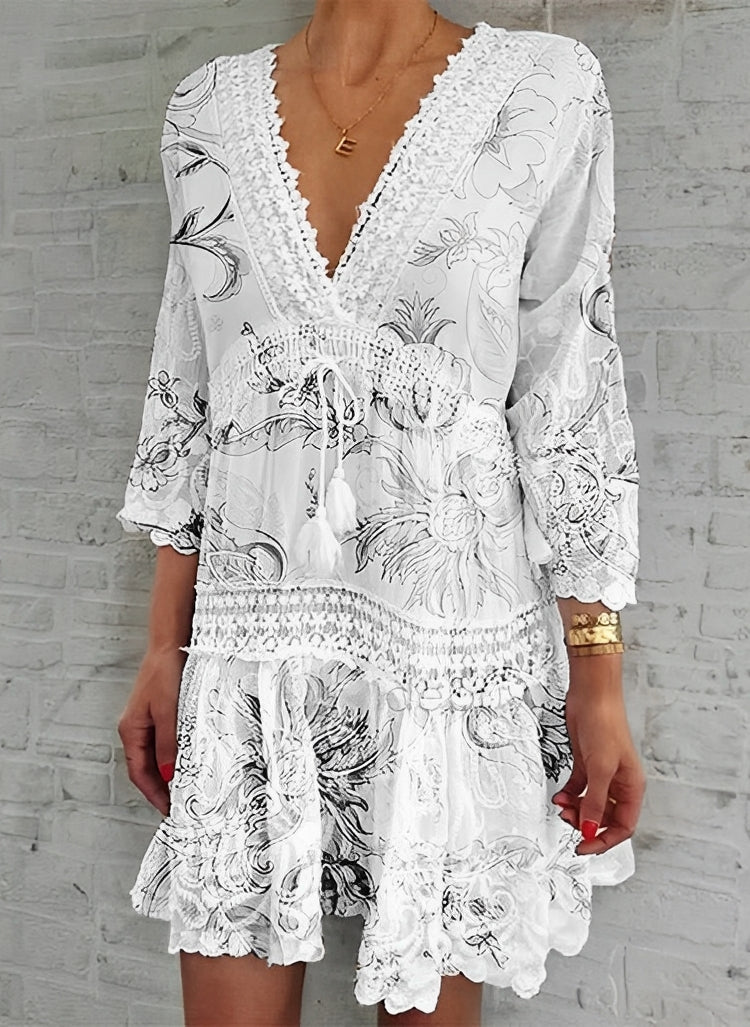 Maria - Abito sensuale con scollo a V