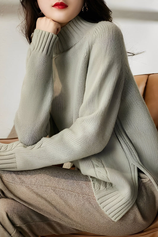 Karolyn - Semplice maglione aderente per le donne 