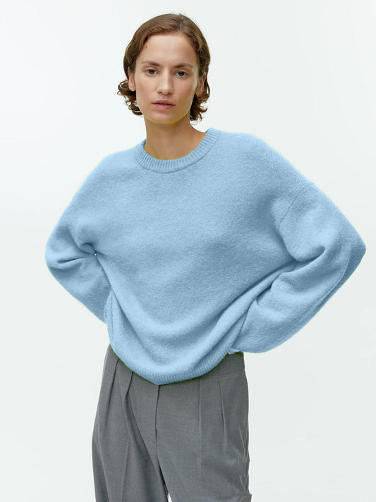 Caelie - Maglione in cashmere spesso e casual per donne