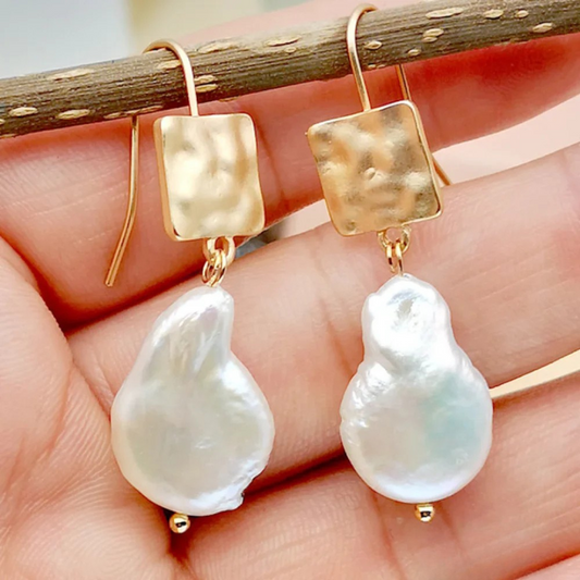 Orecchini Chic con Perle d’Acqua Dolce