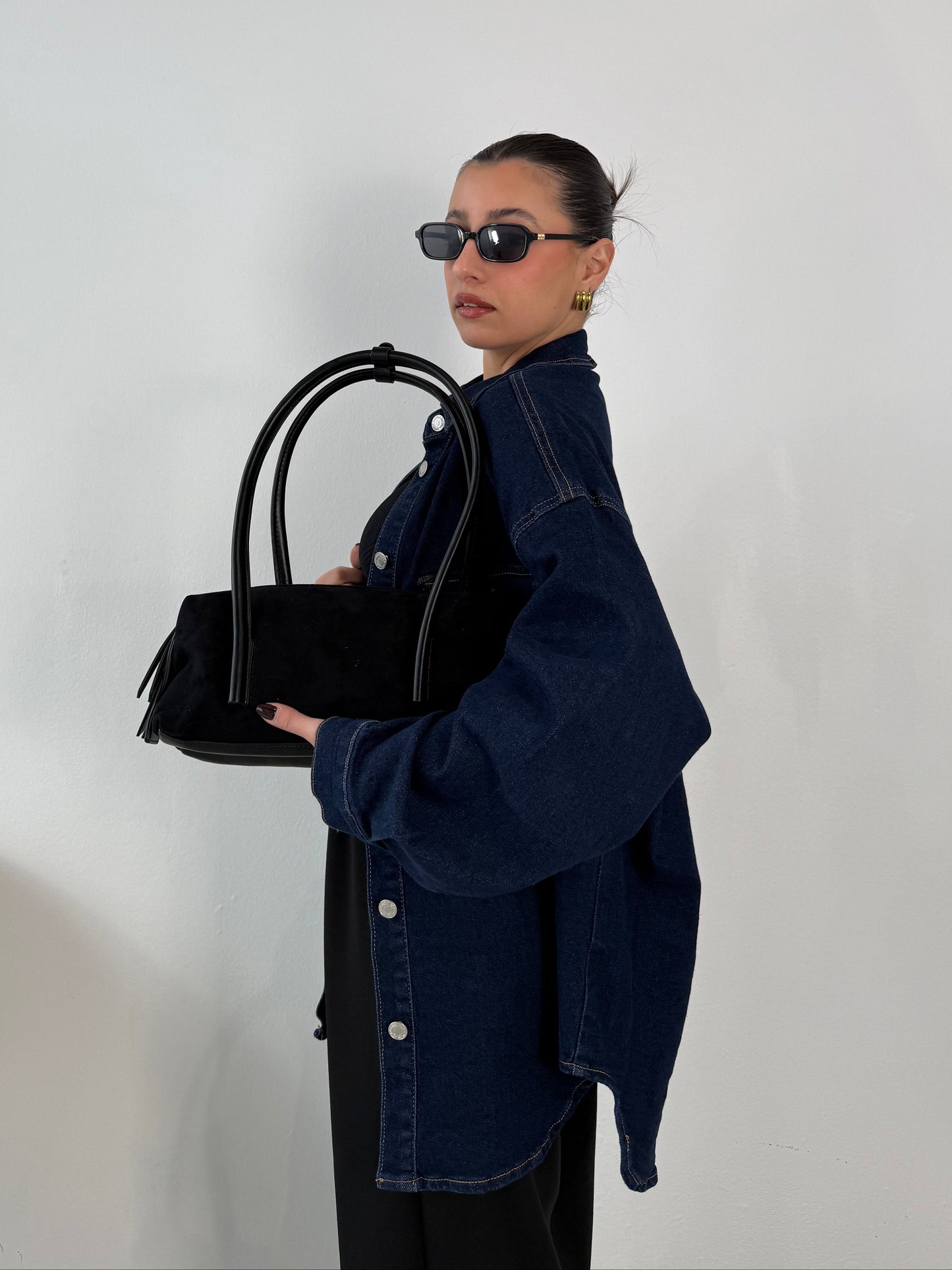 Borsa a bauletto Baguette