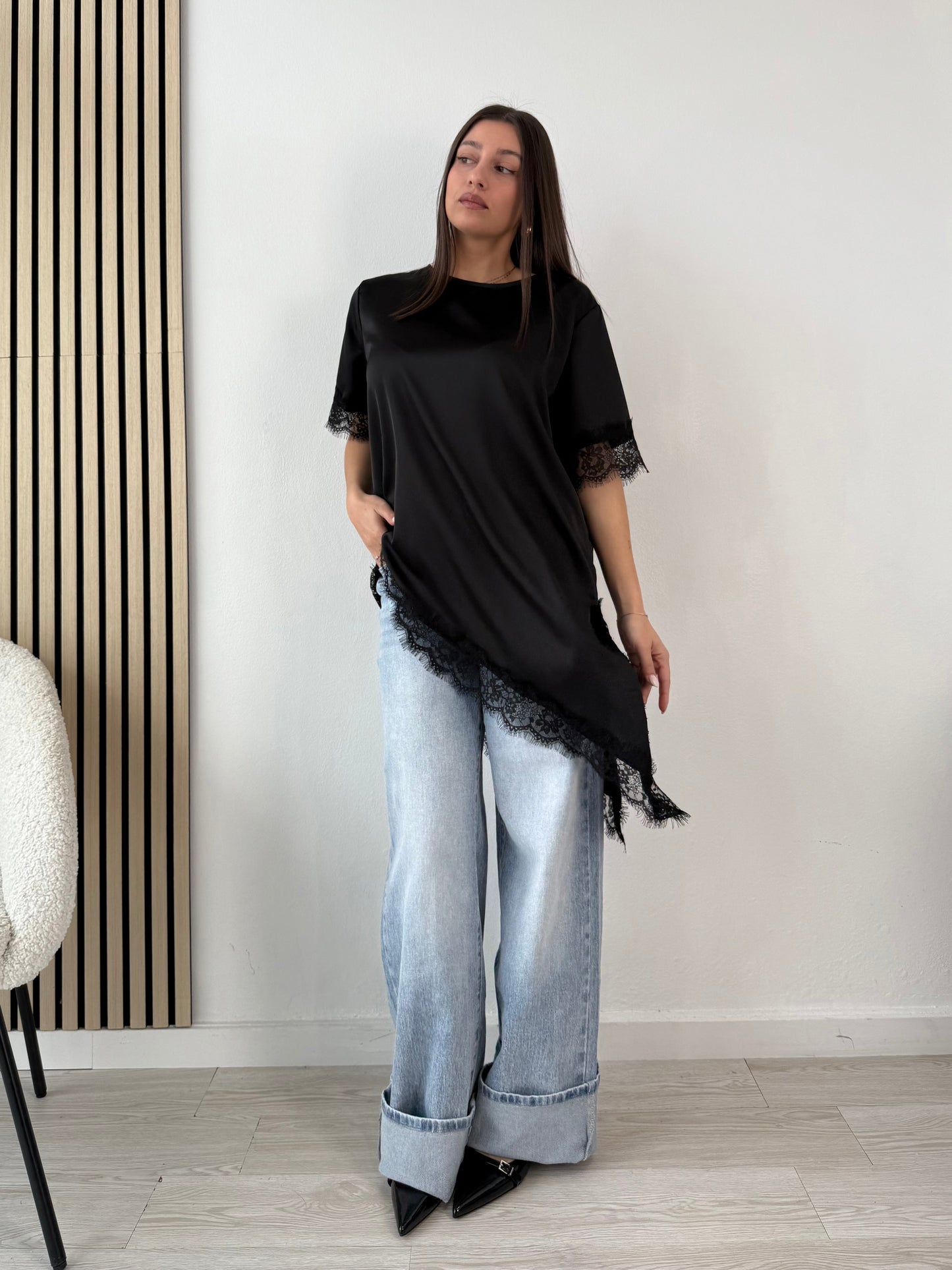 Jeans a palazzo