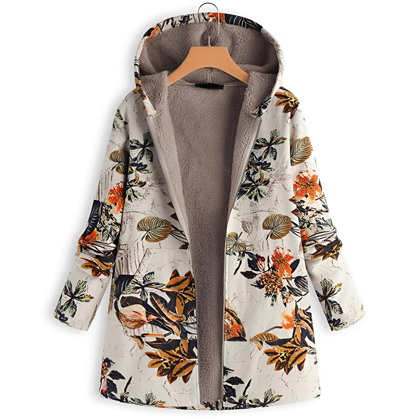 Olyvia - Giacca vintage con motivo per donne 