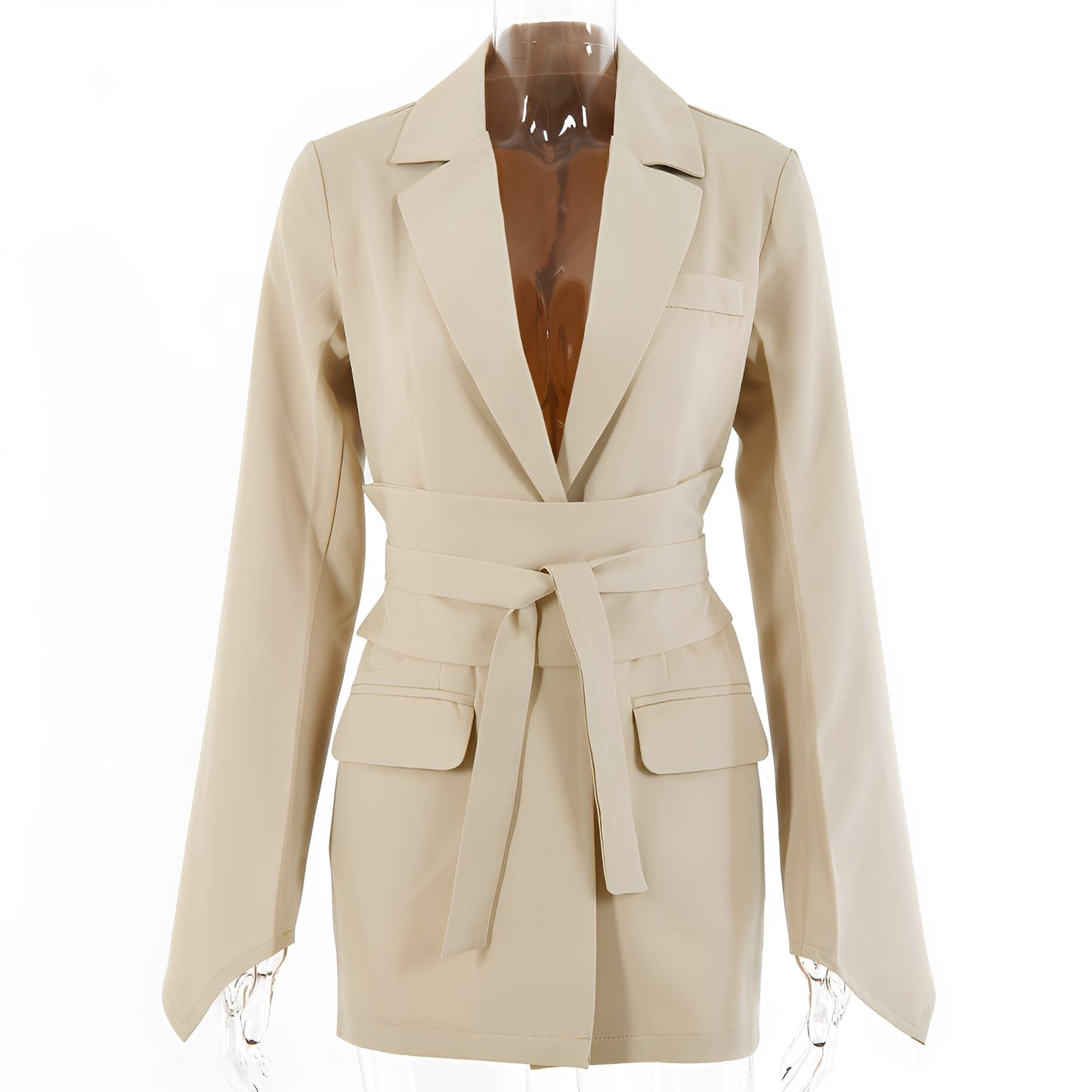 Malvina - Casula Blazer con cintura per donne