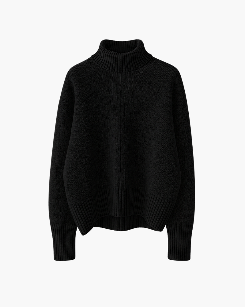 MAGLIONE MORBIDO CON COLLO ALTO