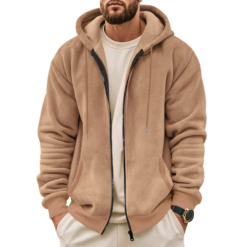Davide™ | Felpa Zip Testurizzata