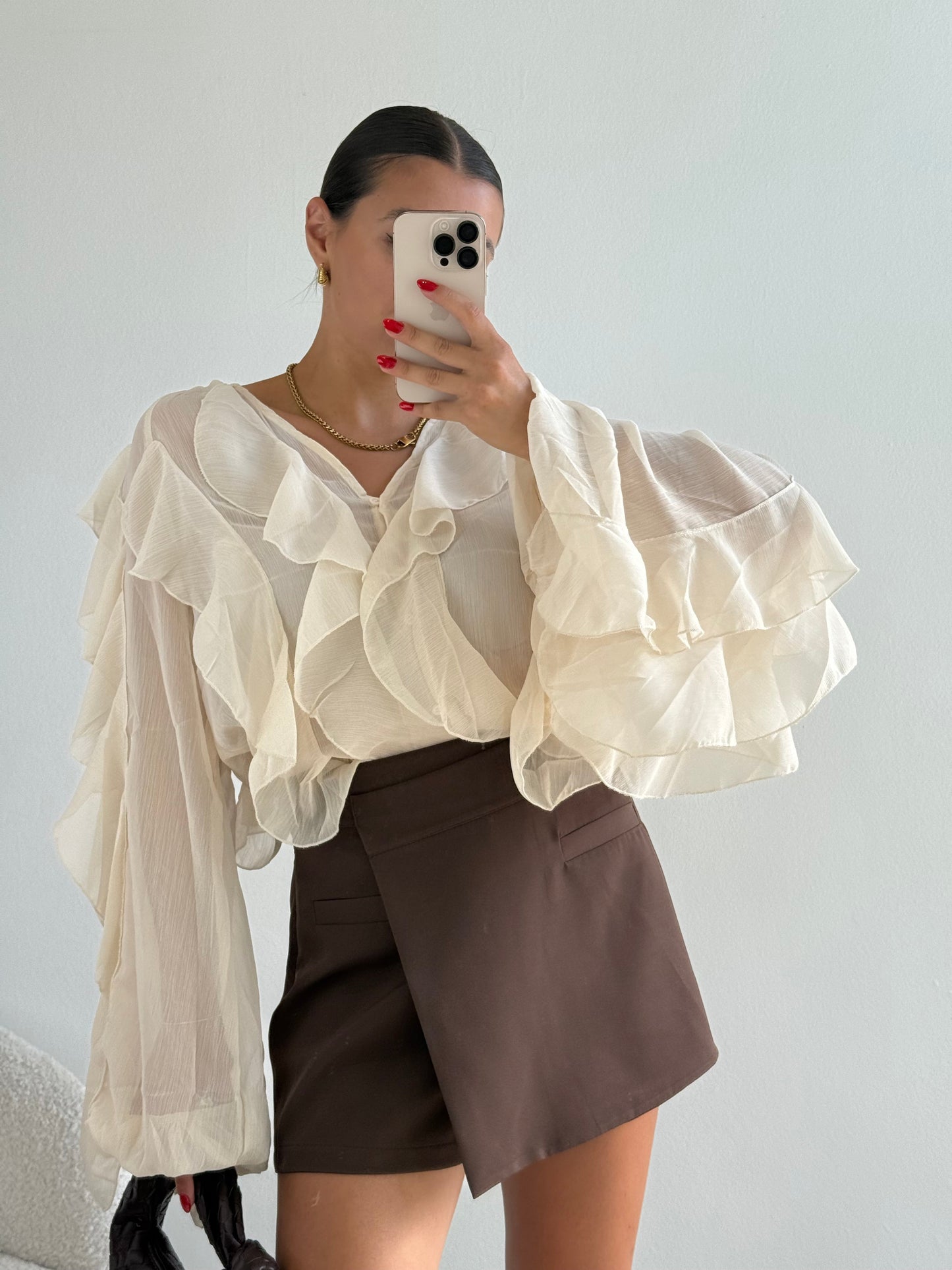 Pantaloni/gonna salva-look