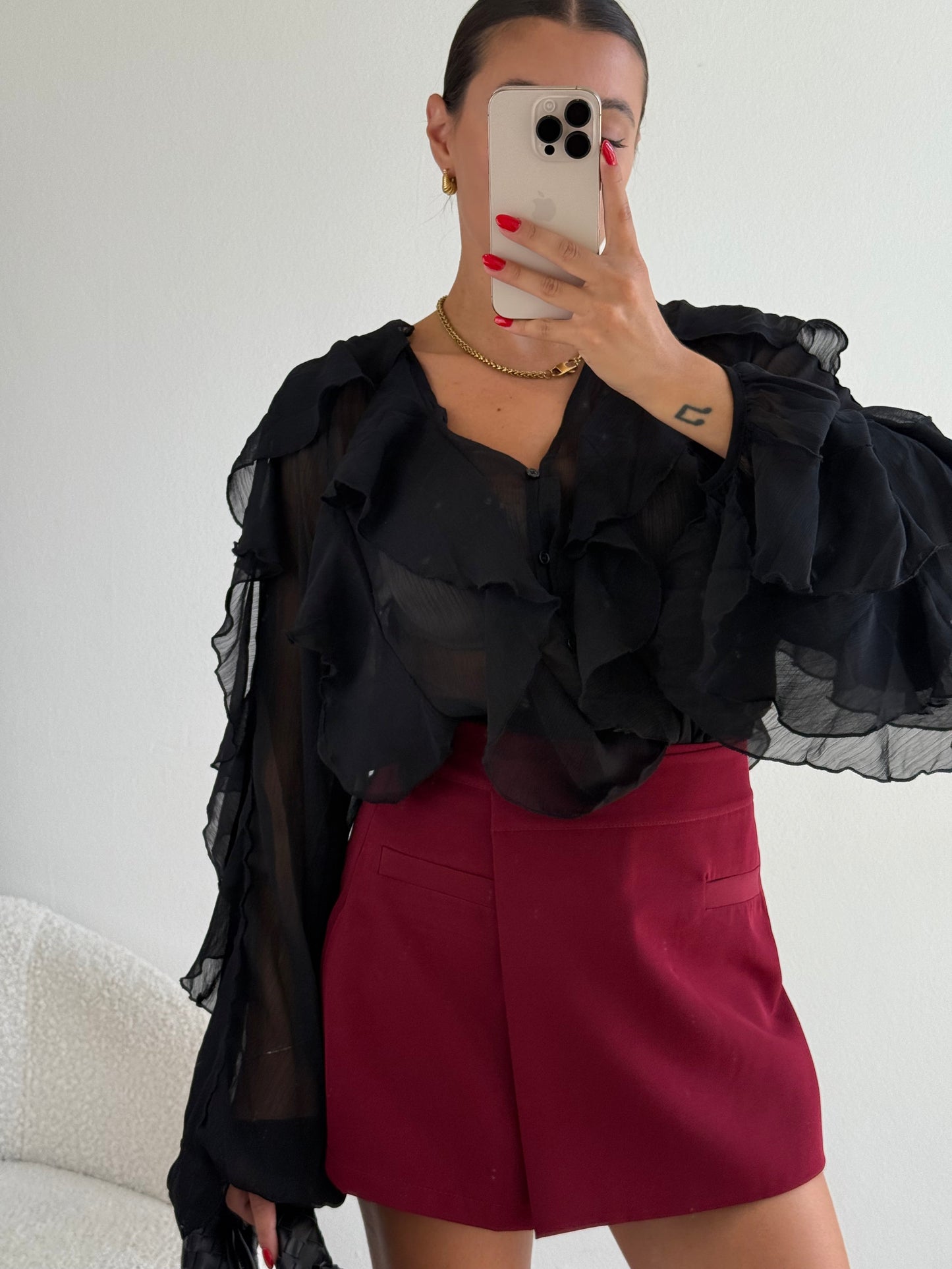 Pantaloni/gonna salva-look