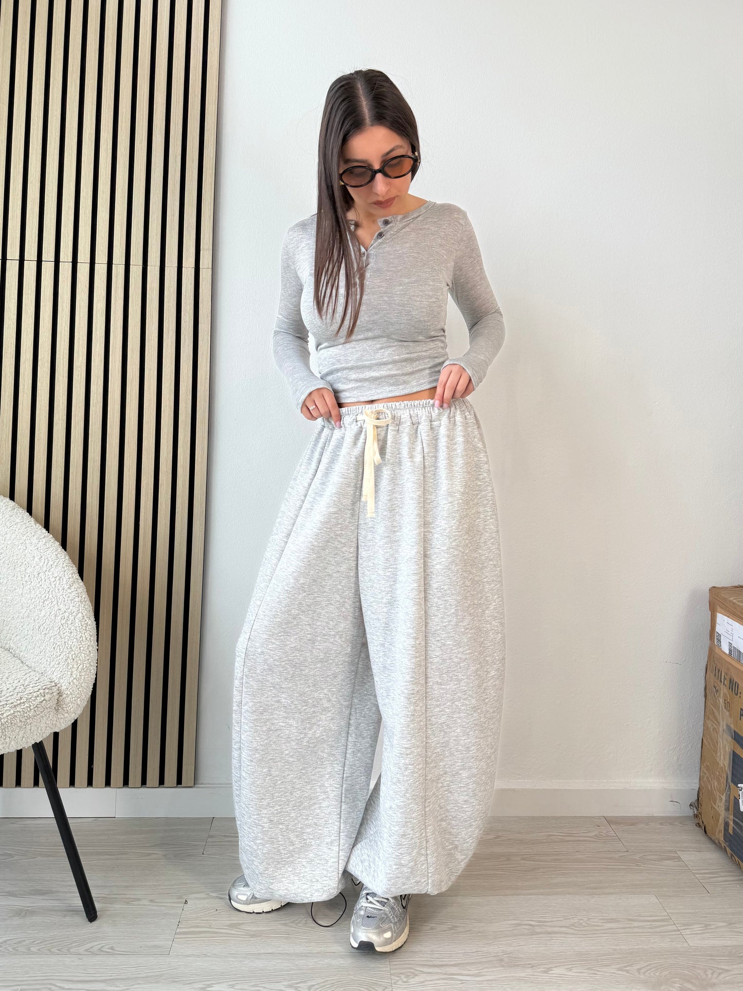 Pantalone tuta a palloncino