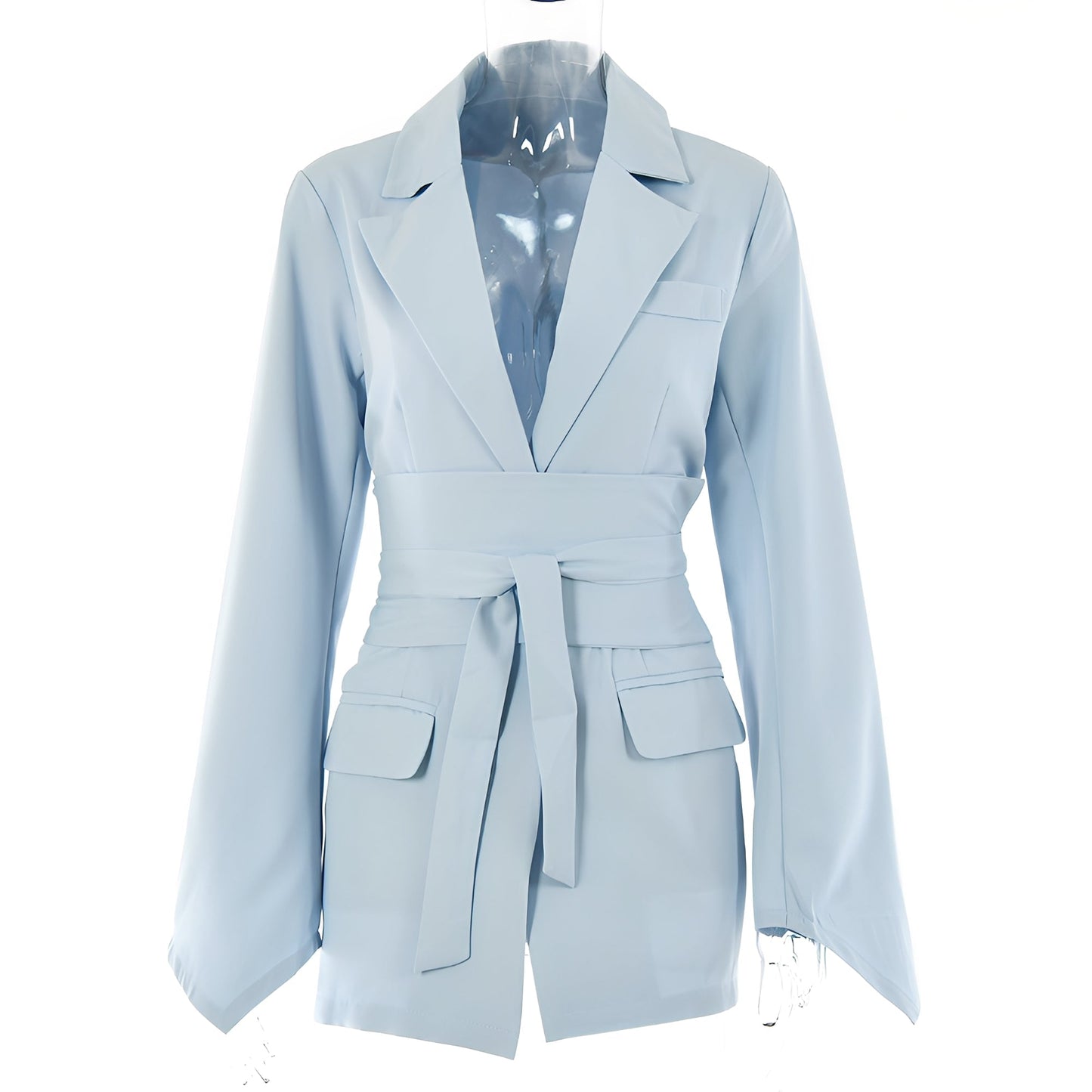 Malvina - Casula Blazer con cintura per donne