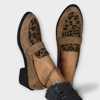 Aurora | Décolleté eleganti da donna con stampa leopardata