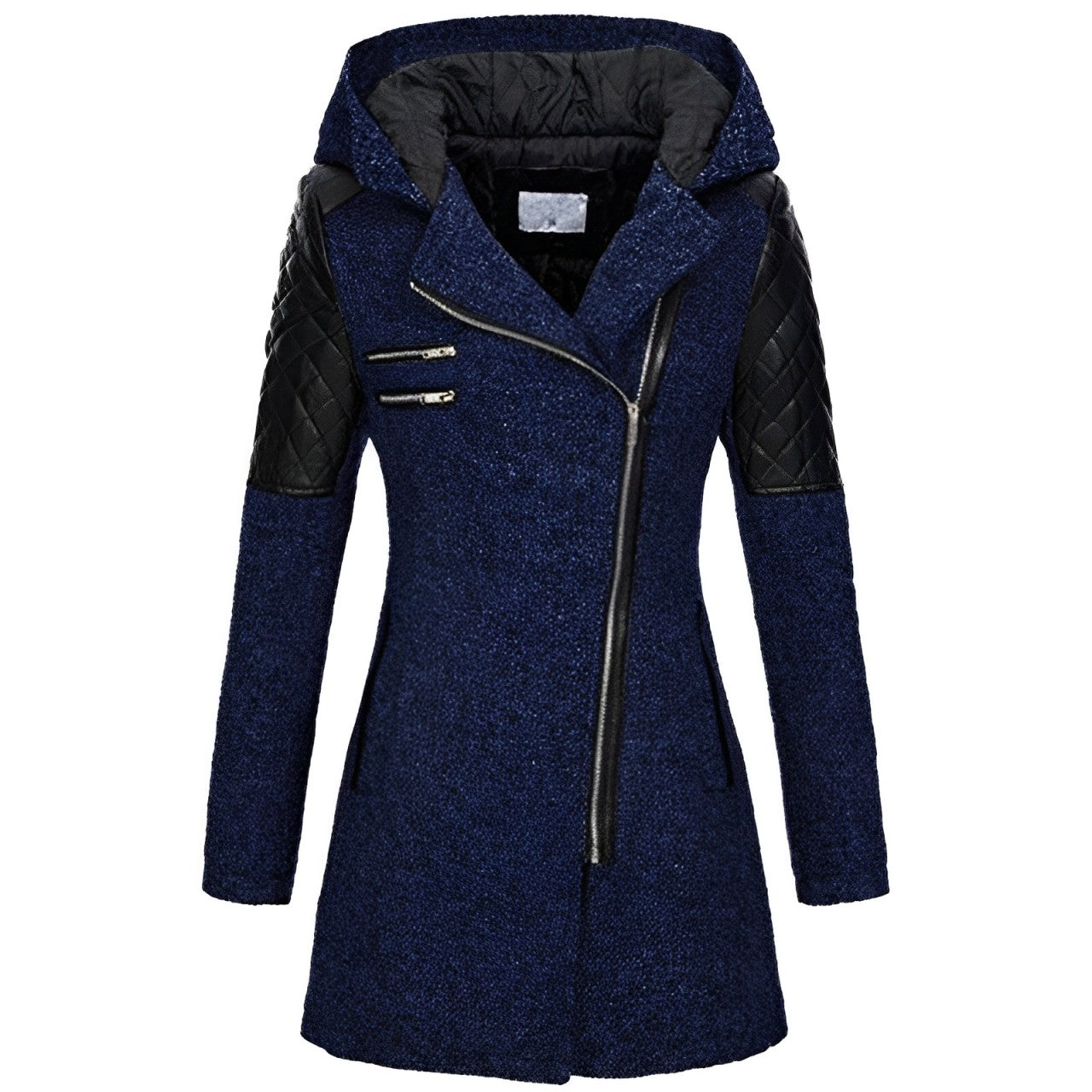 Chasity - Elegante cappotto caldo con cappuccio per le donne