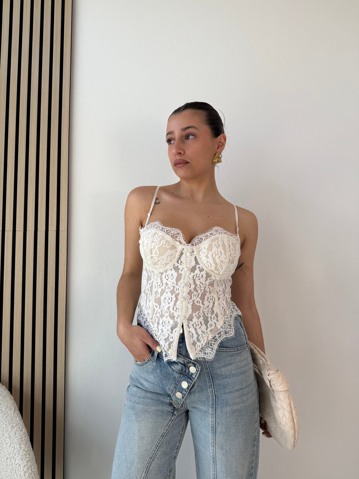Lace Butterfly Bodice