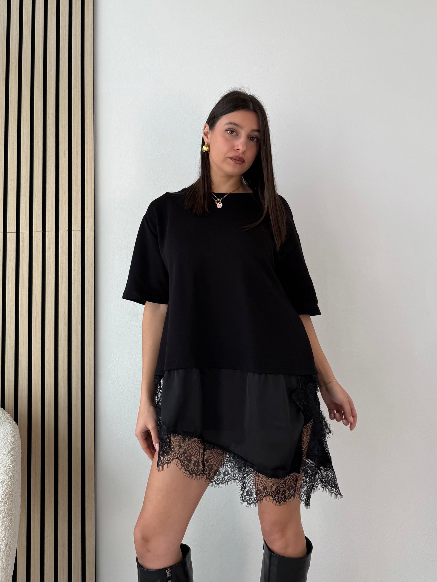 T-shirt in pizzo TREND