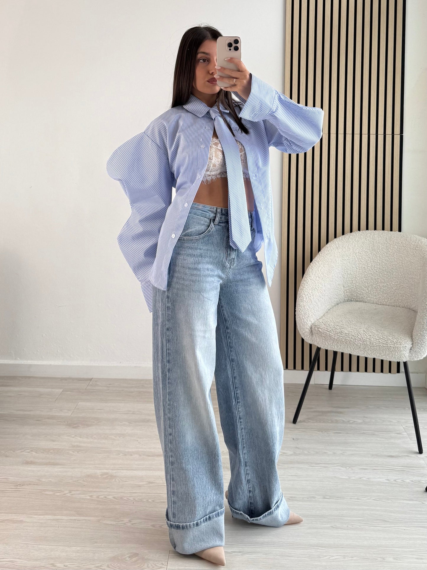 Camicia, cravatta, Waves