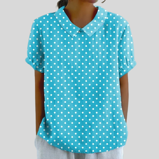 Top Floreale Elegante