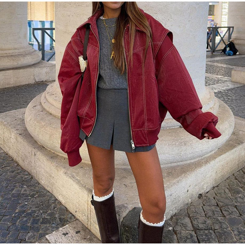 Jaidyn - Bomber oversize per donne