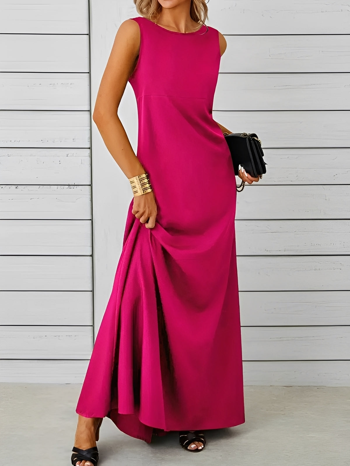 Saranna - Elegante Abito Lungo per Donne