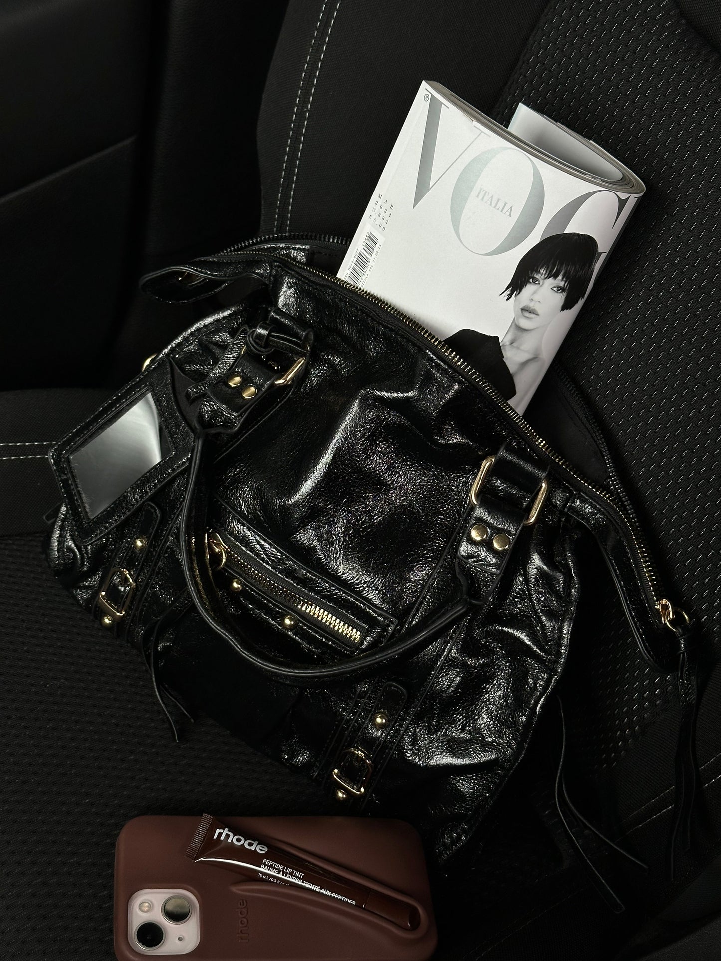 Borsa BALE BIG metallizzata