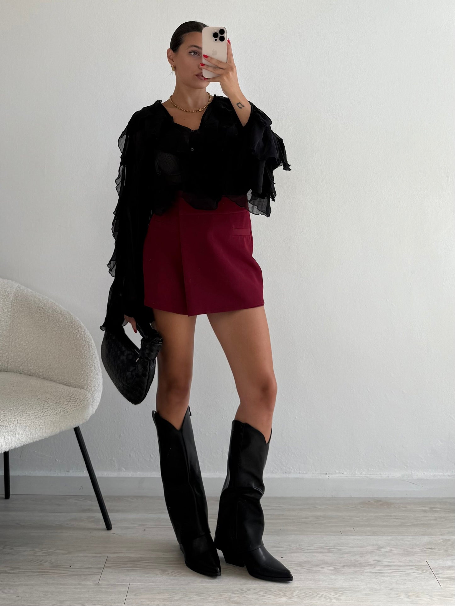 Pantaloni/gonna salva-look