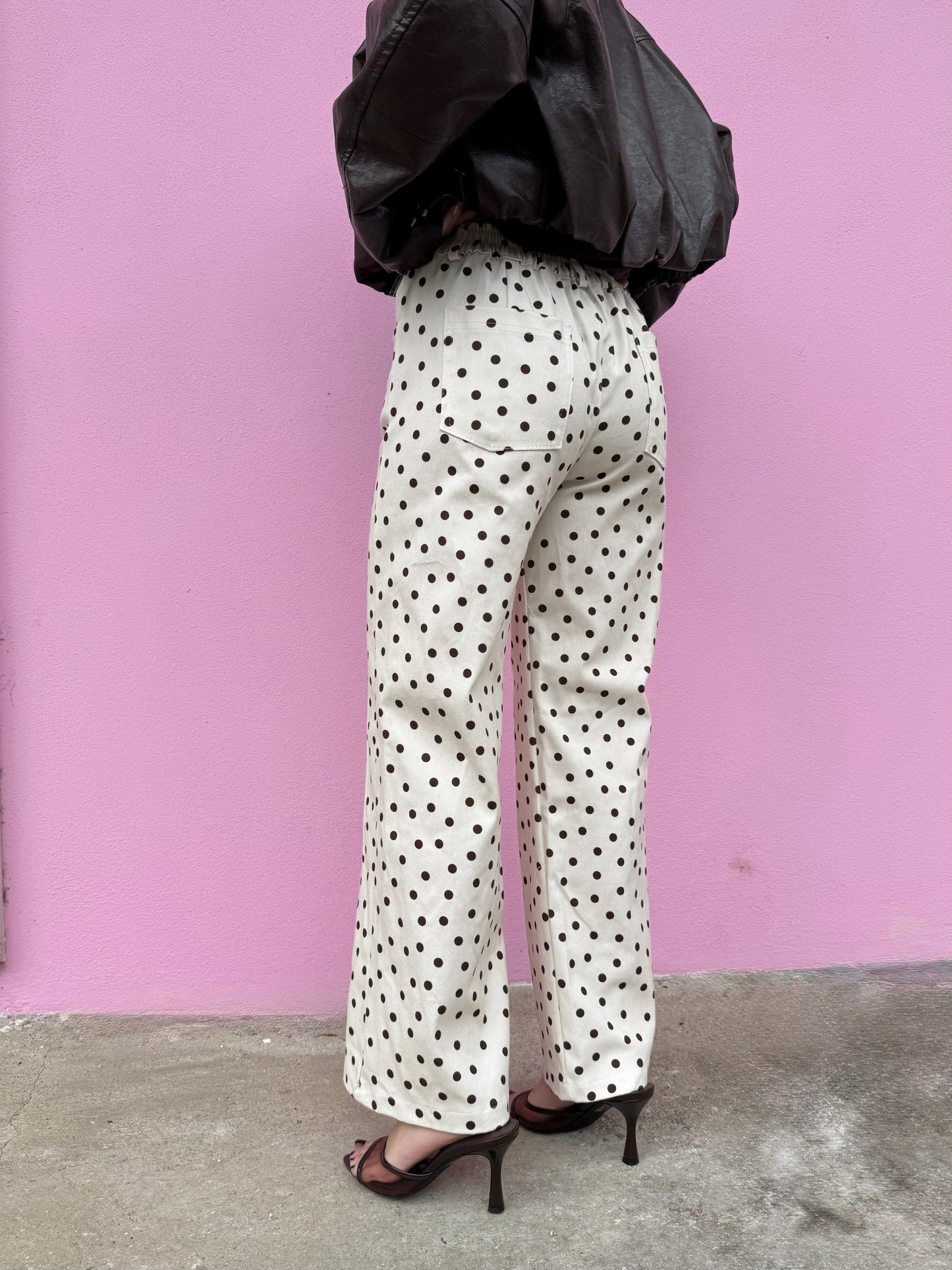 Jeans a pois