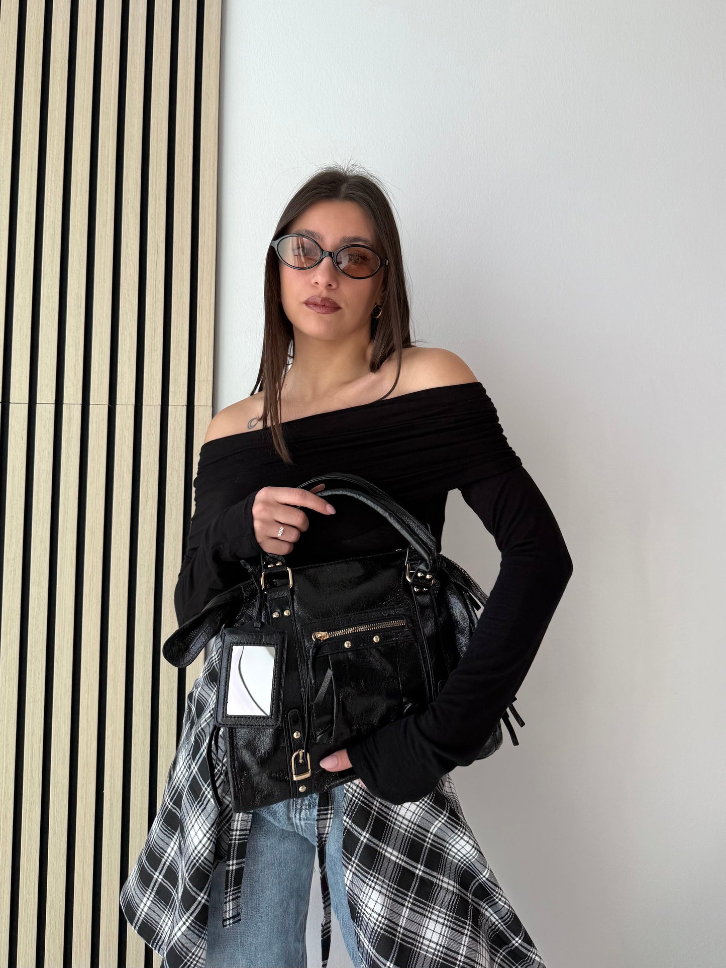 Borsa BALE BIG metallizzata