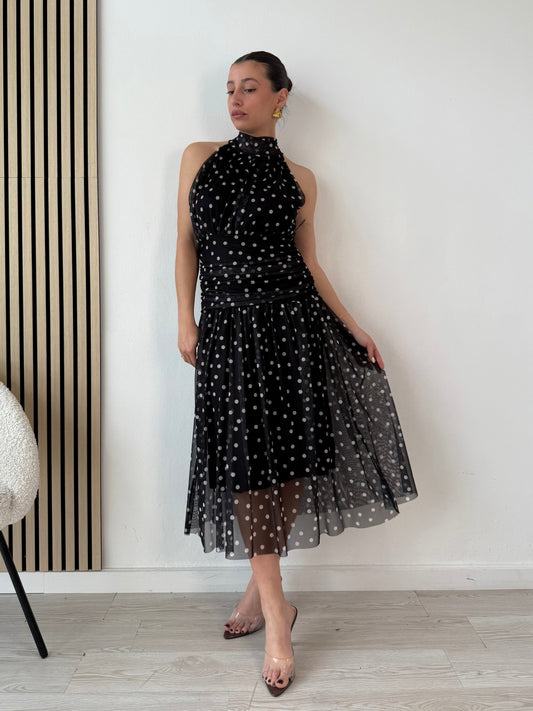 Abito Pois in tulle