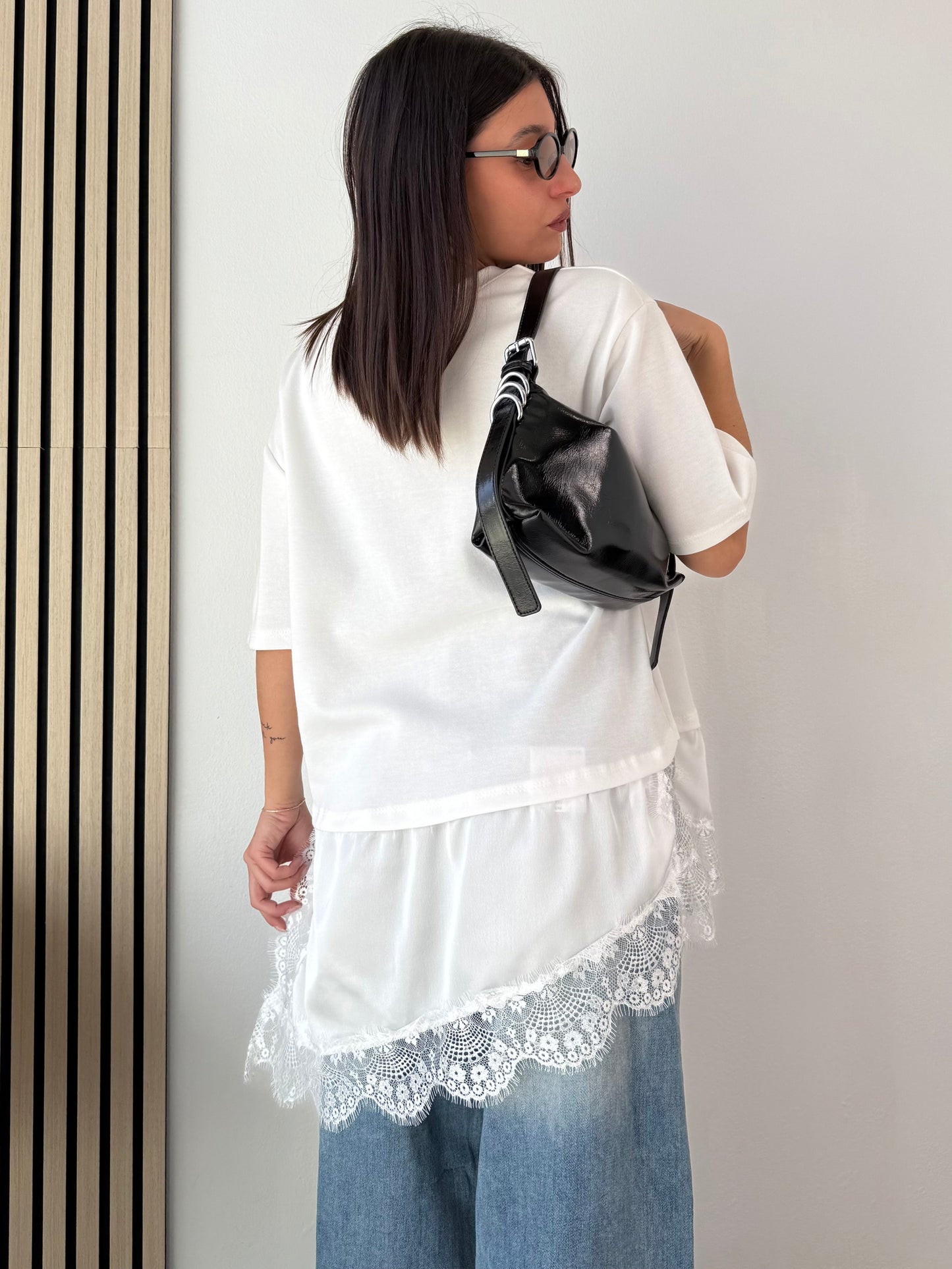 Borsa BAGUETTE ANELLI