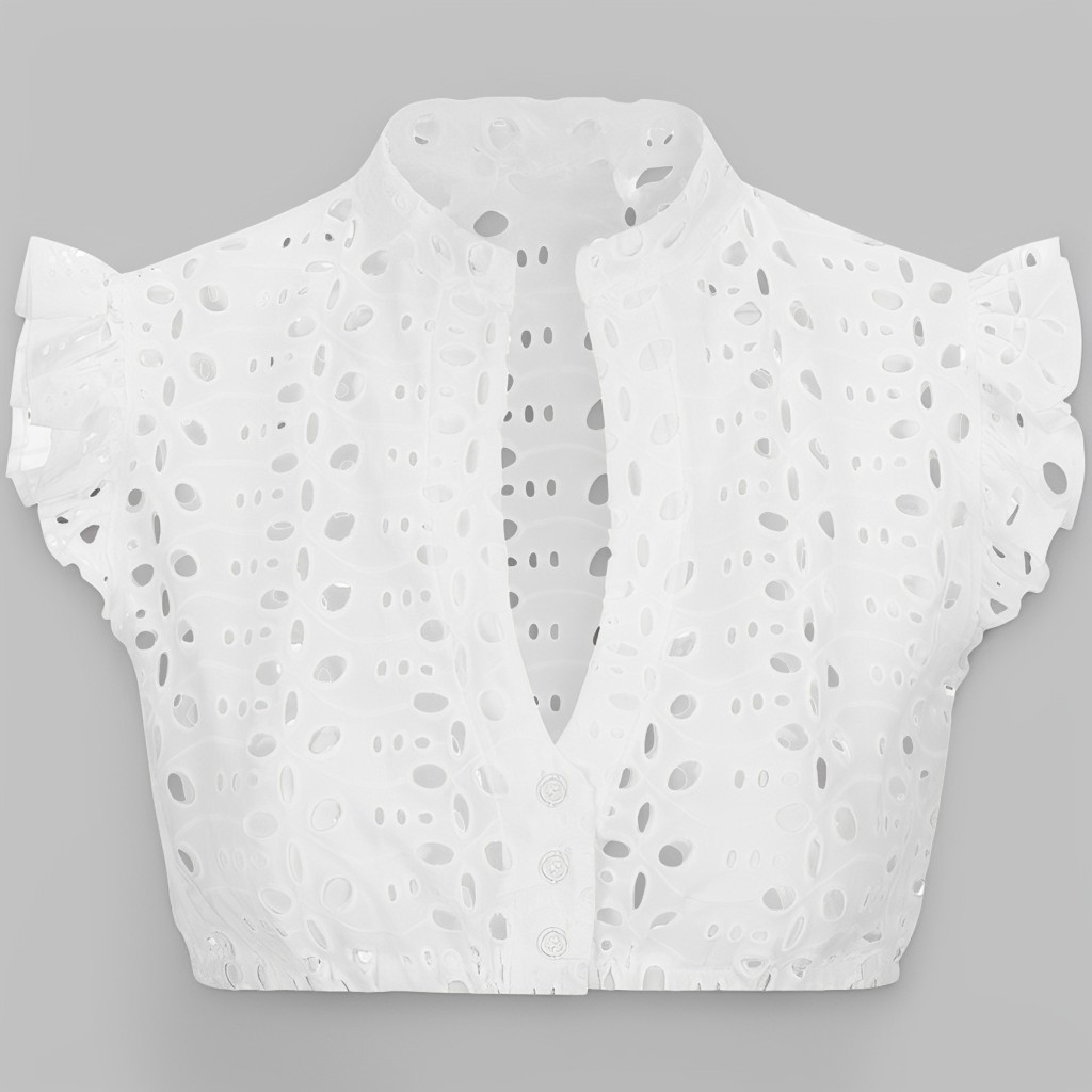 Abegail - Elegante camicetta a maniche corte per donne