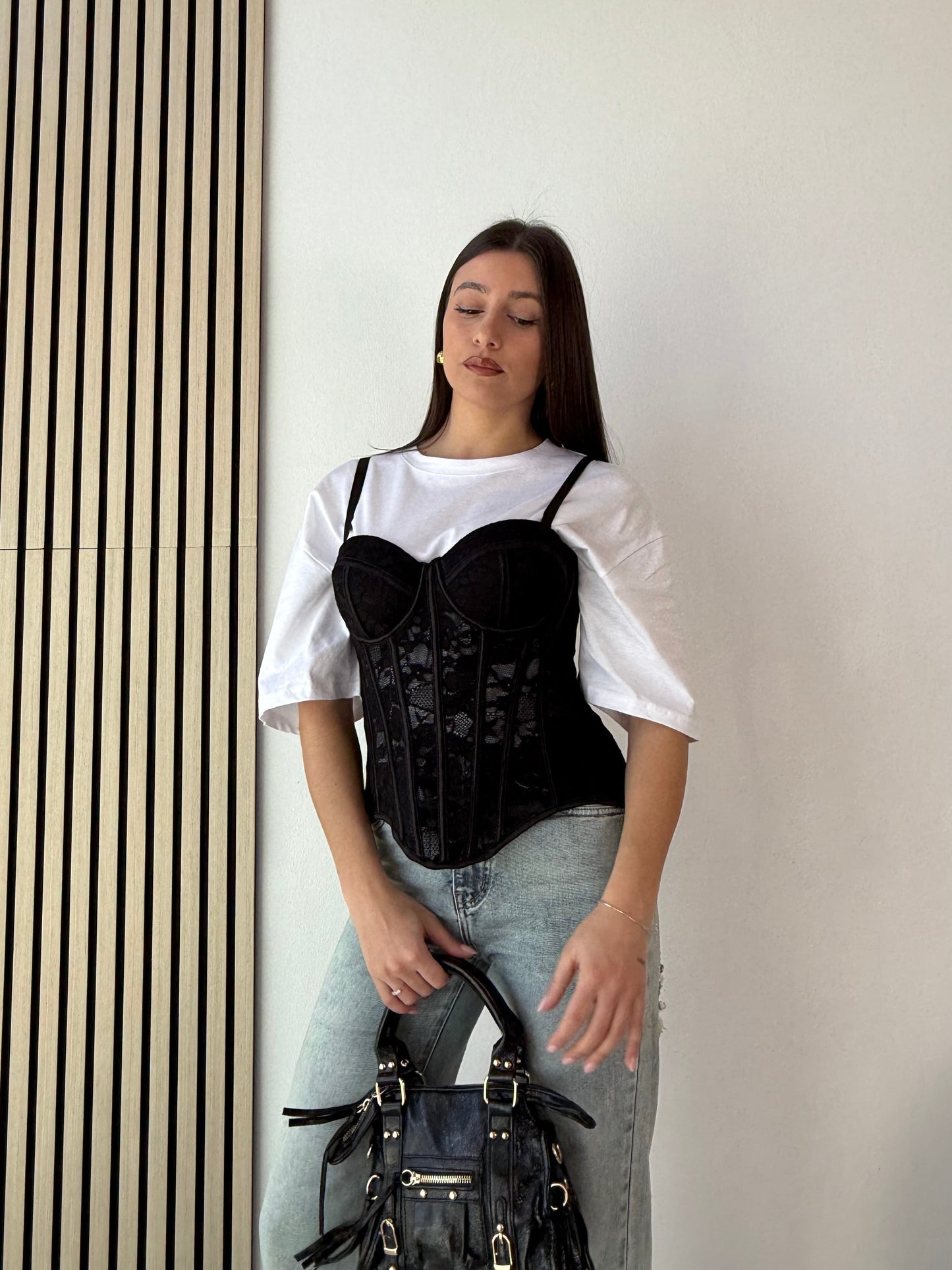 Lace bodice