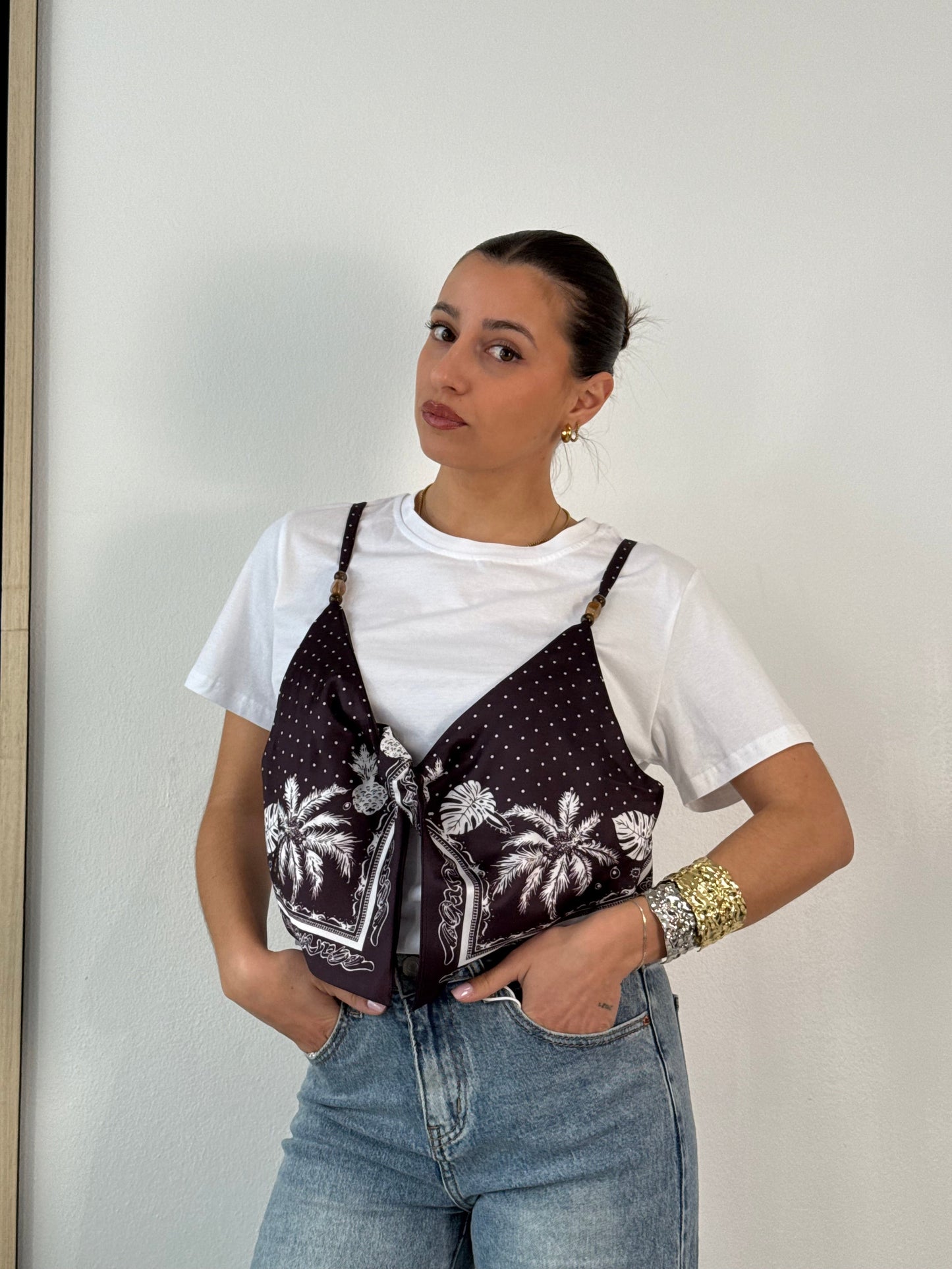 Maglietta, top, bandana