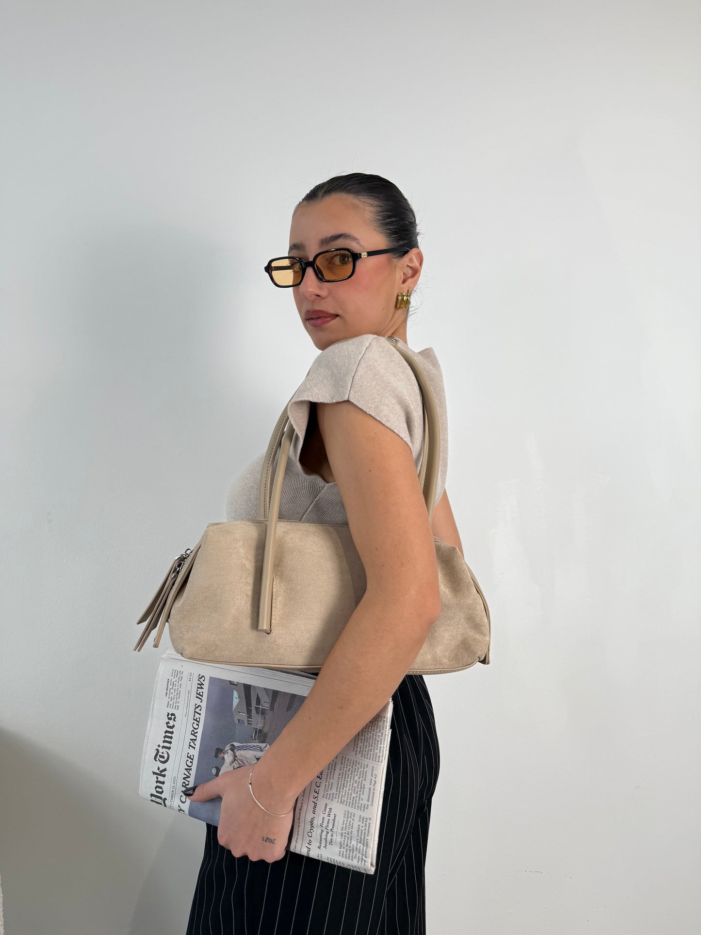 Borsa a bauletto Baguette